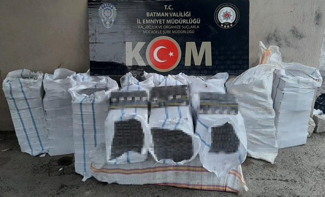 Batman’da Silah Ve Mühimmat Ele Geçirildi