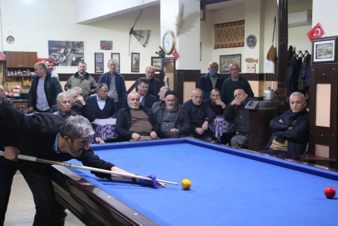 Akyazı Belediyesi Bilardo Turnuvası Tamamlandı