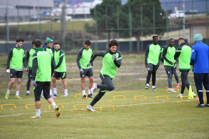 Bursaspor, Samsunspor Maçının Taktik Antrenmanını Yaptı