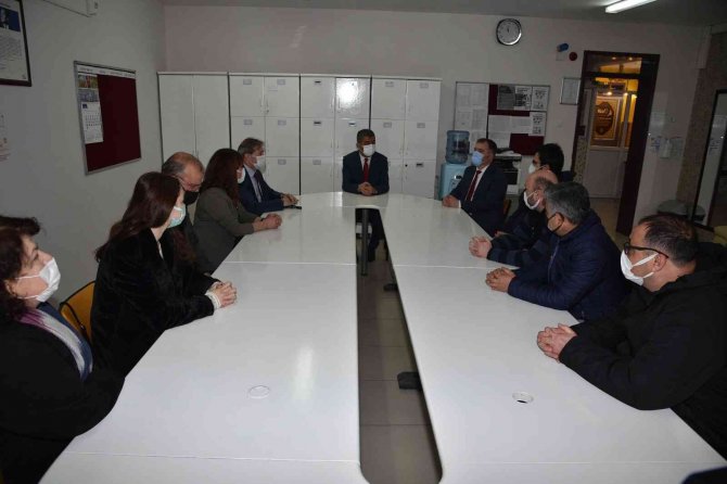 İ̇kinci Döneminin İlk Günlerinde Okullar Ziyaret Ediliyor