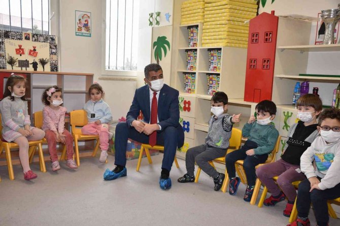 İ̇kinci Döneminin İlk Günlerinde Okullar Ziyaret Ediliyor