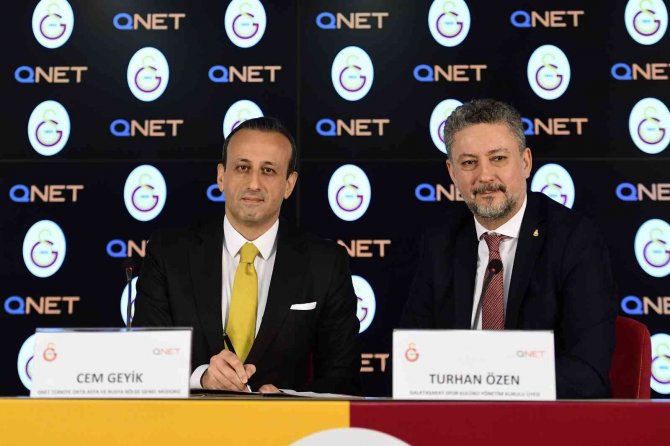 Galatasaray Kadın Voleybol Takımı Forma Sırt Numara Altı Sponsoru Qnet Oldu