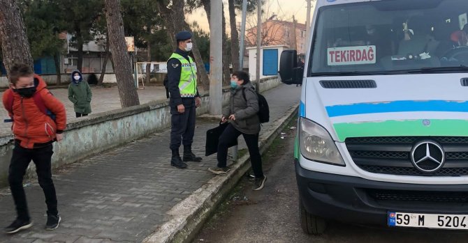 Jandarmadan Okul Servislerine Sıkı Denetim