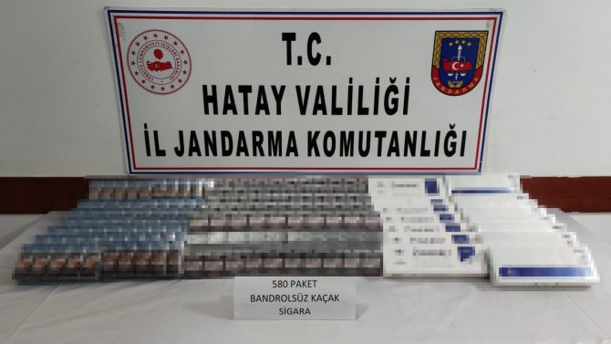 Hatay’da Kaçakçılık Operasyonu