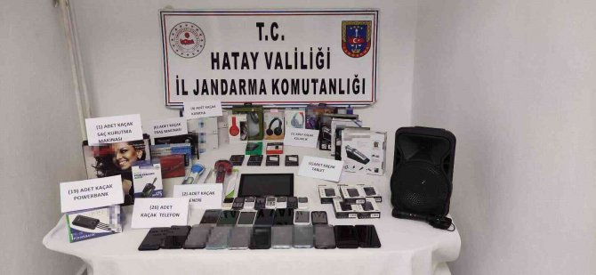 Hatay’da Kaçakçılık Operasyonu