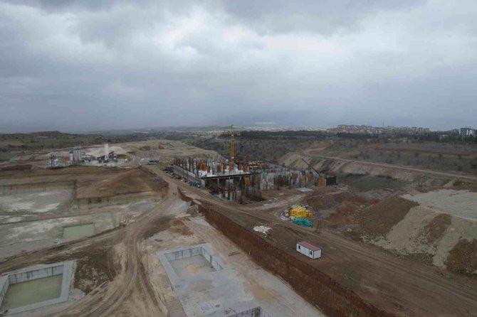 Denizli Şehir Hastanesi İnşaatı Yükseliyor