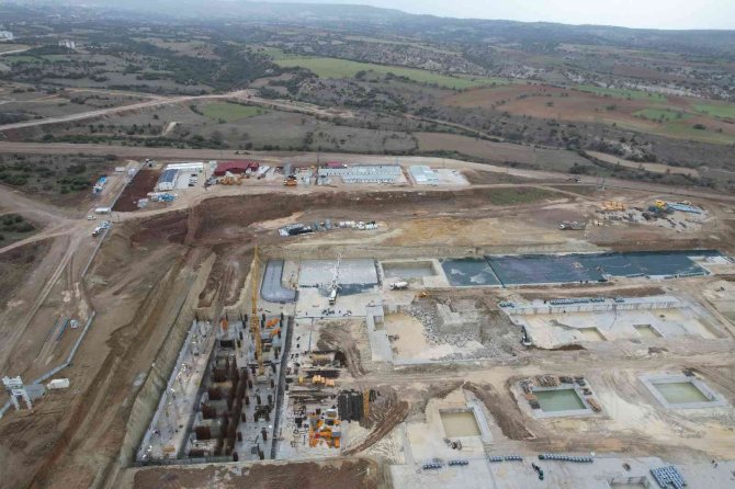 Denizli Şehir Hastanesi İnşaatı Yükseliyor