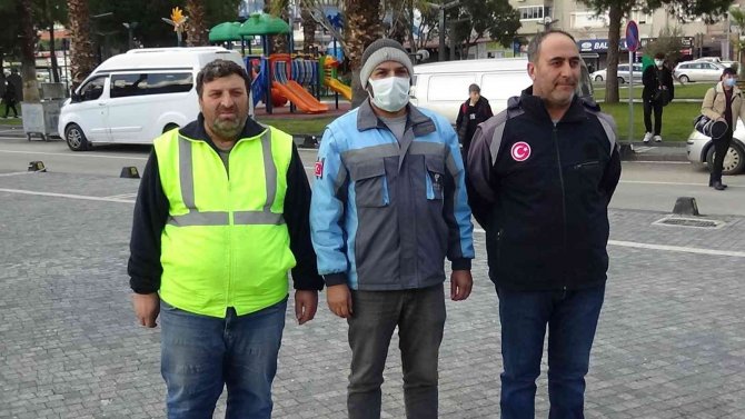 Kazdağları’nda Korku Dolu Anlar Yaşayan Belediye Personeli O Anları Anlattı