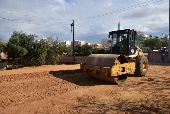 Kepez’de Yol Yapım Çalışması