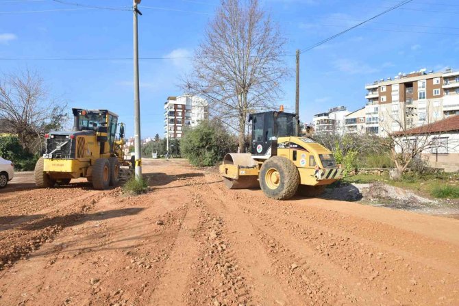 Kepez’de Yol Yapım Çalışması