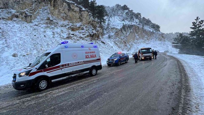 Kütahya Domaniç’te Trafik Kazası: 1 Yaralı