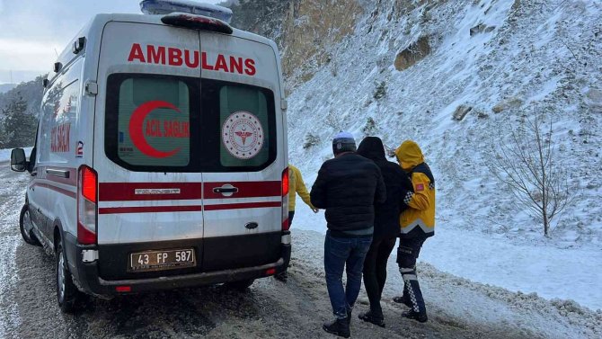 Kütahya Domaniç’te Trafik Kazası: 1 Yaralı