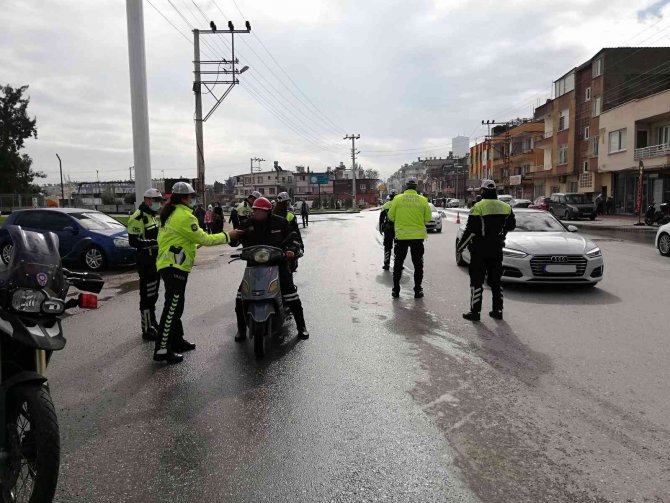 Mersin’de Motosiklet Denetimleri Arttırıldı