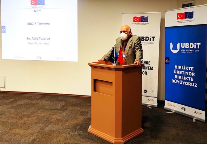 Uşak Büyükbaş Deri İ̇şleme Projesinde 2. Farkındalık Toplantısı Yapıldı