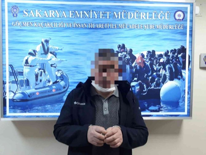 24 Yıl Hapis Cezası Bulunan Göçmen Kaçakçısı Sakarya’da Yakalandı