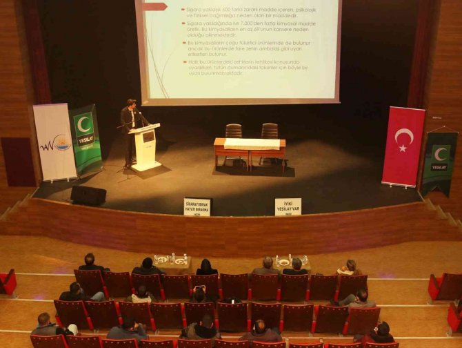 Van’da ‘9 Şubat Dünya Sigara Bırakma Günü’ Semineri