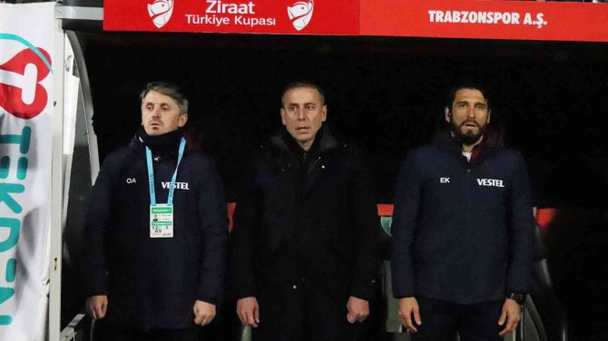 Ziraat Türkiye Kupası: Denizlispor: 0 - Trabzonspor: 1 (İ̇lk Yarı)