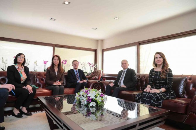 Ab Büyükelçisi Meyer-landrut’tan Başkan Zolan’a Ziyaret