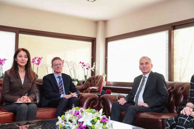 Ab Büyükelçisi Meyer-landrut’tan Başkan Zolan’a Ziyaret