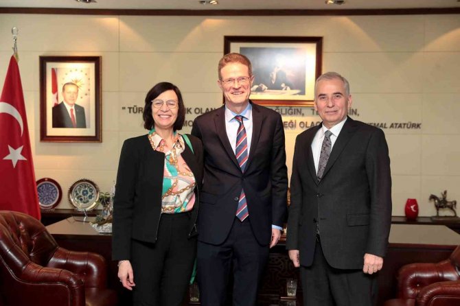 Ab Büyükelçisi Meyer-landrut’tan Başkan Zolan’a Ziyaret