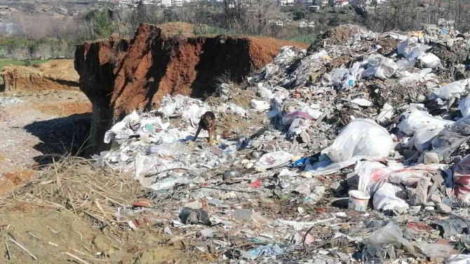 Turizm Merkezine Yakışmayan Çöplük Görüntüsü