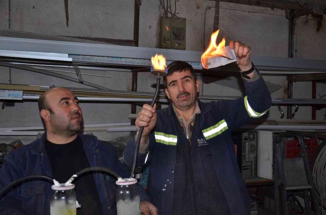 10 Liralık Benzinle İş Yerini 10 Saat Isıtacak