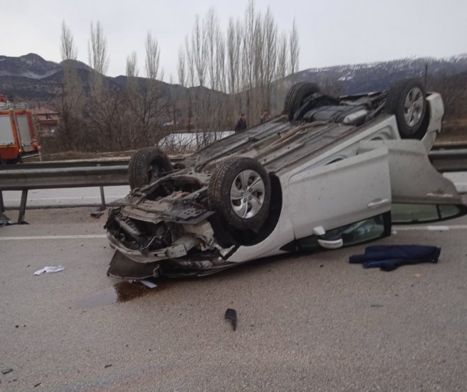 Osmancık’ta Trafik Kazası; 1 Ölü