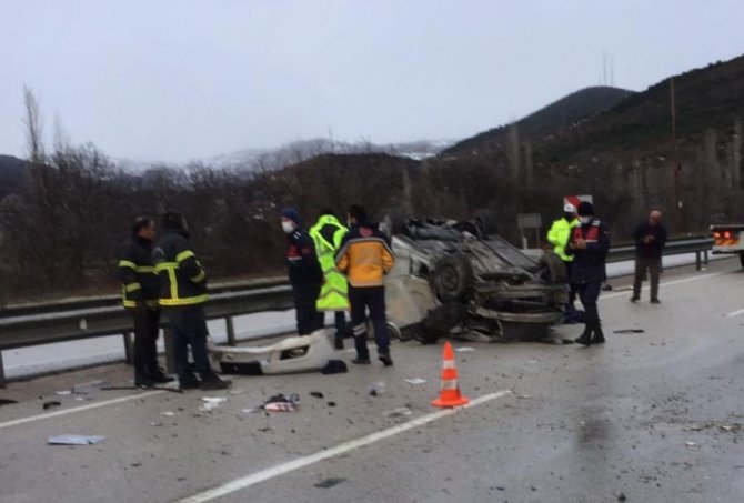 Osmancık’ta Trafik Kazası; 1 Ölü