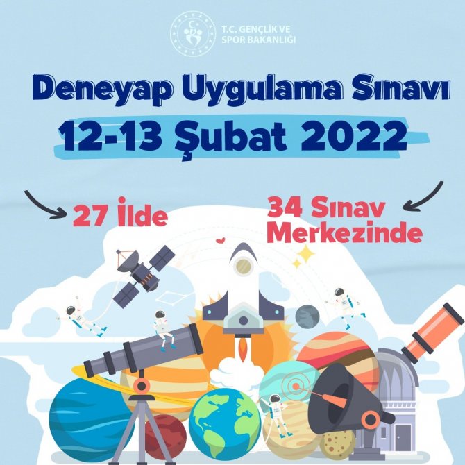 Yüzlerce Öğrenci Uygulama Sınavında Projelerini Sergileyecek