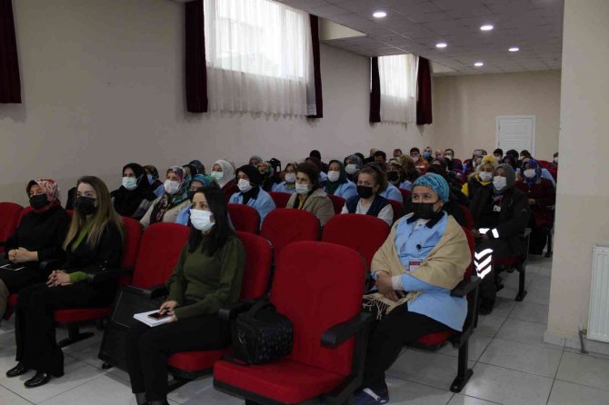 Yangına Müdahale Eğitimi Verildi