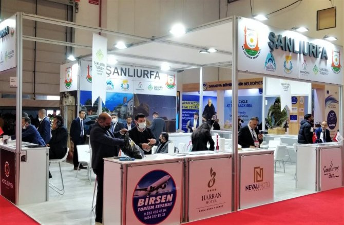 Emi̇tt Fuarı’nda Haliliye Belediyesine Yoğun İlgi