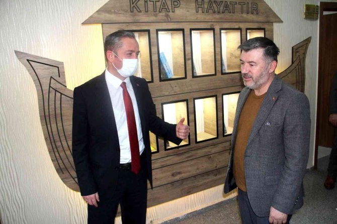 Eski Müdür Başak’tan Ağrı Milli Eğitim Müdürü Kökrek’e Ziyaret