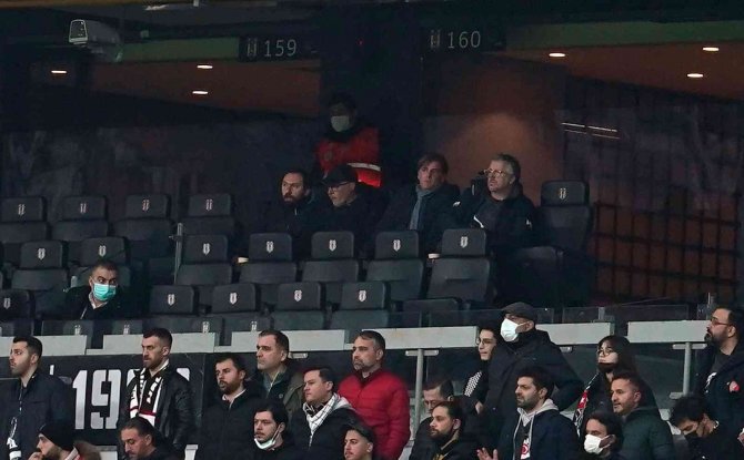 Domenec Torrent, Beşiktaş - Göztepe Maçını Takip Etti