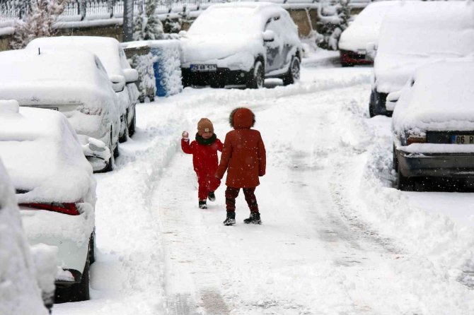 Gümüşhane’de Kar Yağışı