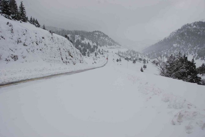 Antalya-konya Karayolu Tüm Araç Trafiğine Açıldı