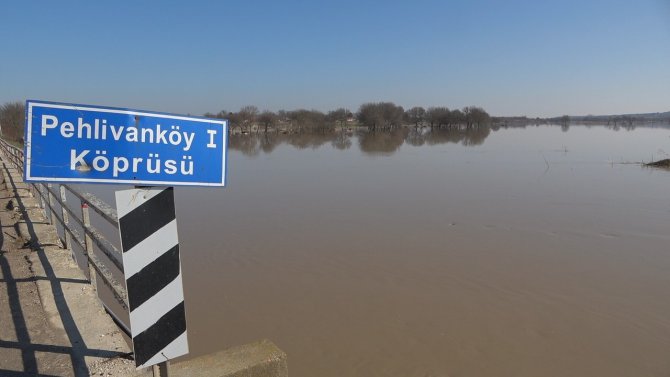 Ergene Nehri’nin Debisi Düşmeye Başladı
