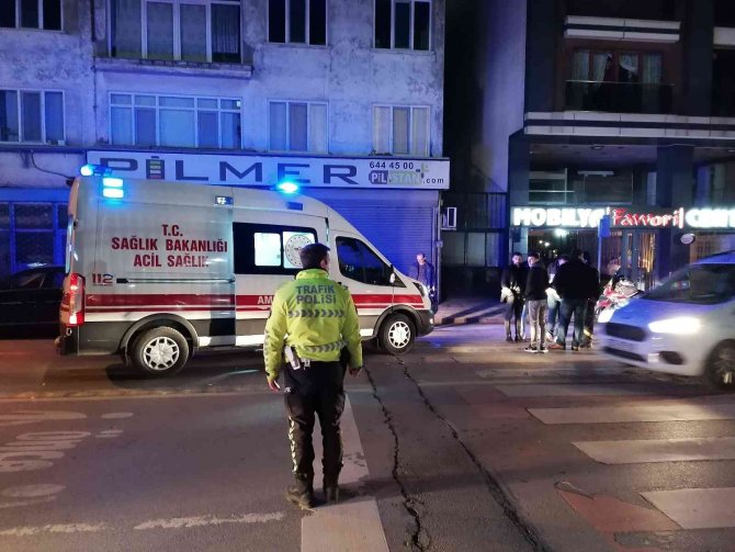 Panelvan Aracın Çarptığı Yaya Ağır Yaralandı