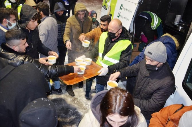 Ereğli Belediyesi’nden Kar Seferberliği