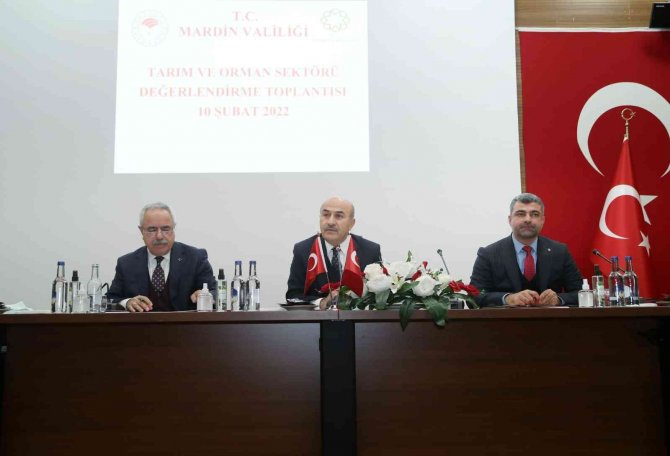 Bakan Yardımcısı Tunç, Mardin’de Çiftçilerin Talep Ve Önerilerini Dinledi