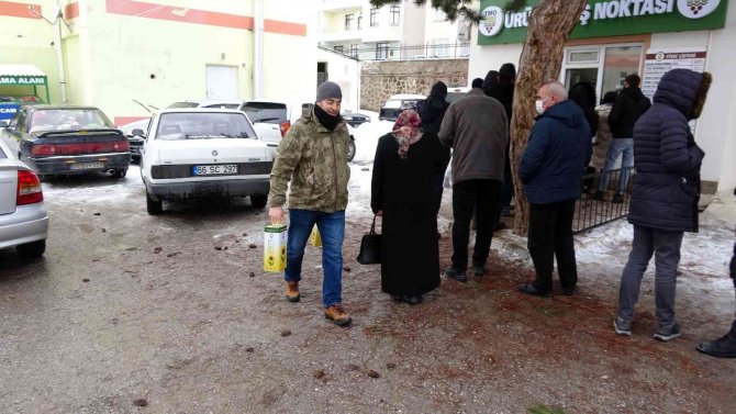 Yozgat’ta Ucuz Yağa Yoğun İlgi