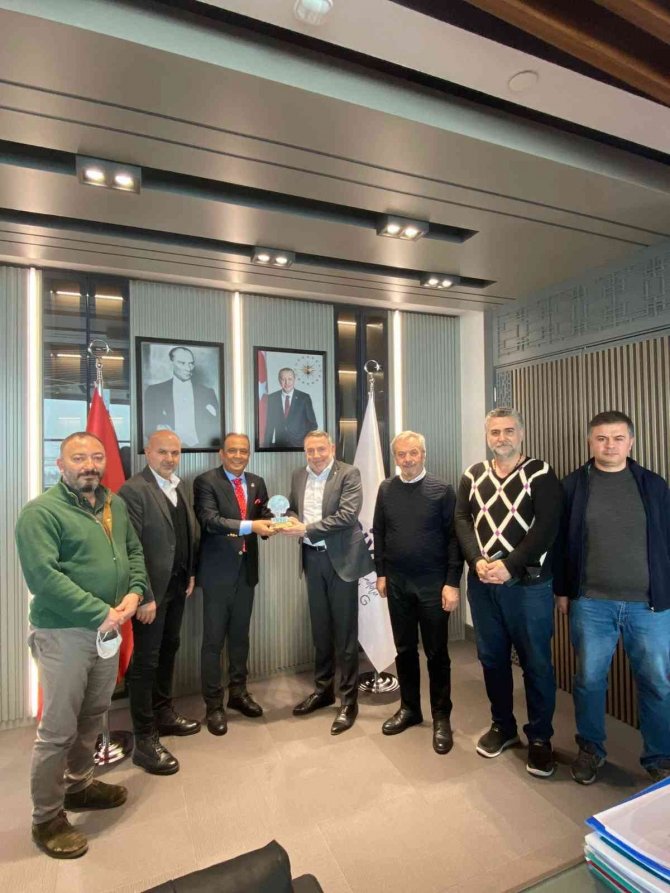 Tsyd Kayseri Şubesi’nden Ertekin’e Ziyaret