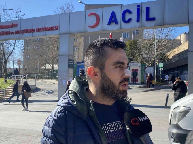 Ümraniye’de Covidli Hastadan Sağlık Çalışanına Saldırı: Kafa Atıp Burnunu Kurdu