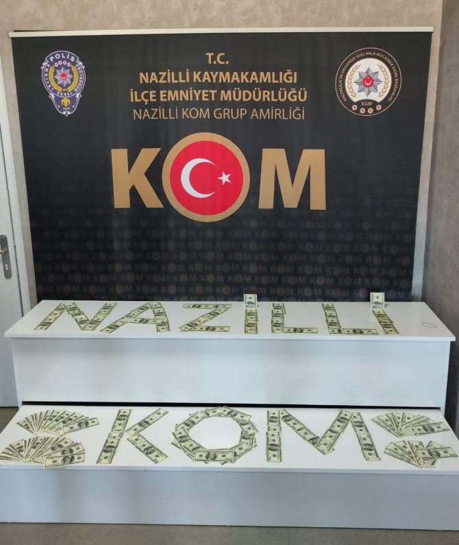 Aydın’da Sahte Para Operasyonu