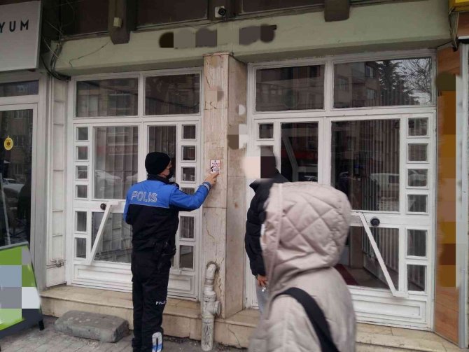 Eskişehir İ̇l Emniyet Müdürlüğü Vatandaşı Uyardı