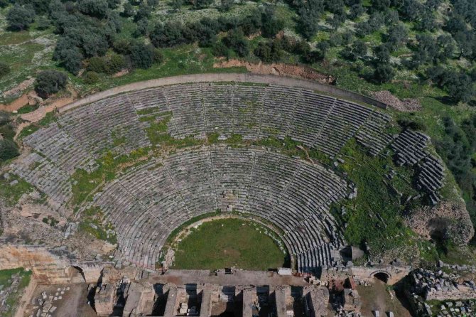 Büyükşehir’den Nysa Antik Kentine Destek