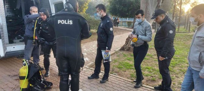 Polis Baraj Suyunu Didik Didik Edip Atılan Silahı Buldu