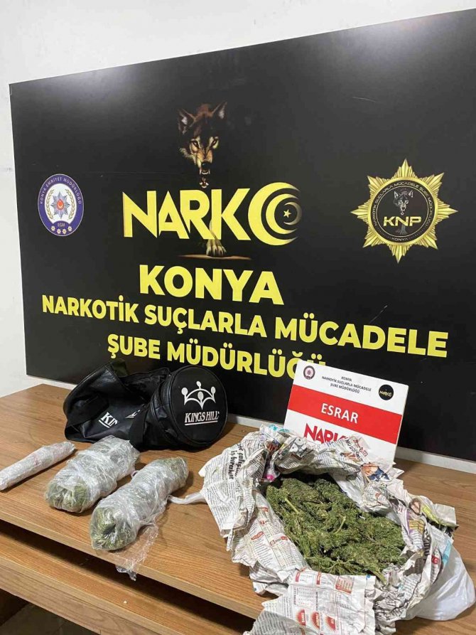Konya’da Uyuşturucu Operasyonunda 4 Tutuklama