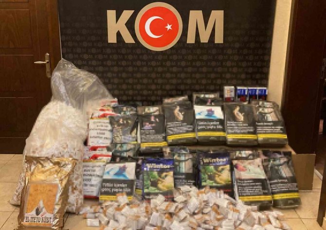 Osmaniye’de Kaçakçılık Operasyonları