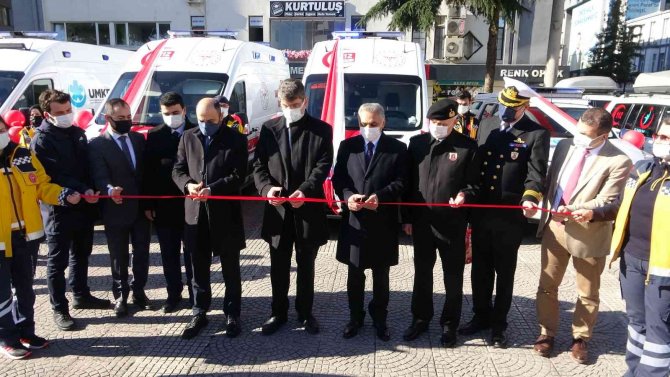 ’112 Günü’nde Sağlık Filosuna Araç Takviyesi