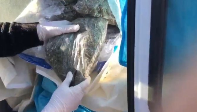 Tem’de Durdurulan Araçta 115 Kilogram Uyuşturucu Madde Ele Geçirildi